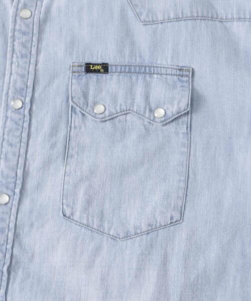 Lee（リー）の「『別注』Lee101×Sonny Label　SHIRTS（シャツ/ブラウス・レディース・インディゴブルー/ライトインディゴブルー・SMALL/MEDIUM）」の11枚目の写真