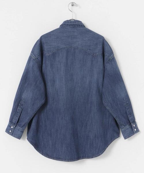 Lee（リー）の「『別注』Lee101×Sonny Label　SHIRTS（シャツ/ブラウス・レディース・インディゴブルー/ライトインディゴブルー・SMALL/MEDIUM）」の22枚目の写真