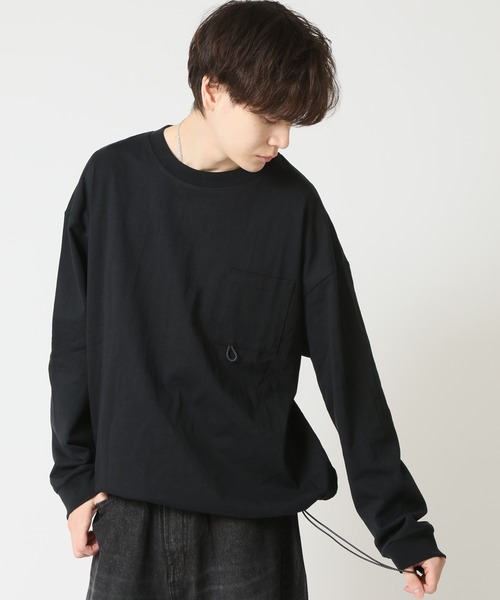 天下 サングラスグラスコード付き 裾ドローコード 胸ポケットワイド