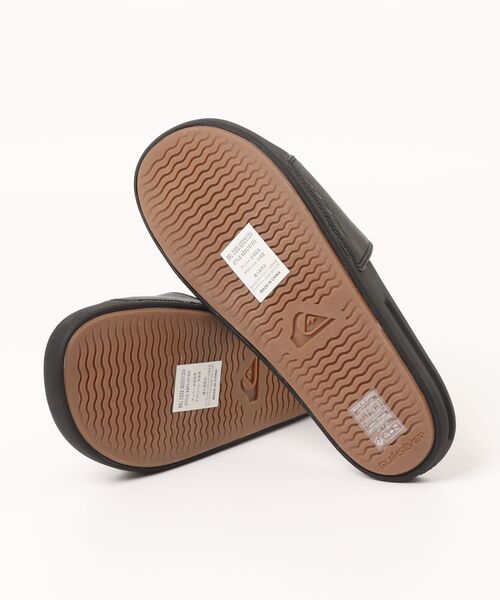 Quiksilver(クイックシルバー)の「RIVI NUBUCK SLIDE/クイックシルバーレザースライドサンダル(サンダル・メンズ・カーキ/ブラック/ブラウン・26cm/27cm/28cm/25cm)」の4枚目の写真