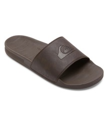 RIVI NUBUCK SLIDE/クイックシルバーレザースライドサンダル