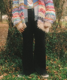 amok（アモク）の「FLOCKING ECO LEATHER PANTS（その他パンツ）」