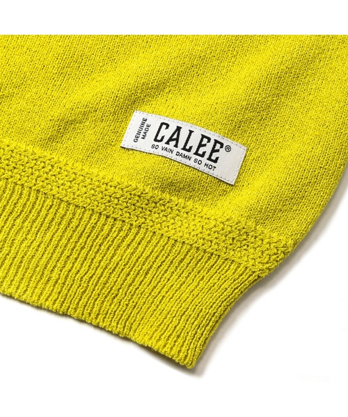 CALEE（キャリー）の「× EYYA KNIT BOUCLE KNIT CARDIGAN（ニット/セーター・メンズ・チャコールグレー/アイボリー・MEDIUM/LARGE）」の6枚目の写真