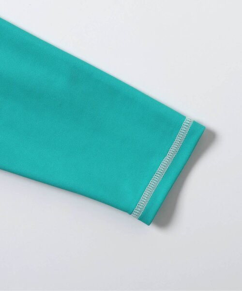 BREEZE（ブリーズ）の「【UVカット/ジュニア対応】前開き長袖ラッシュガード（ラッシュガード・キッズ・ターコイズブルー/ネイビー/レインボー・80/90/100/110/120/130/140/150）」の20枚目の写真