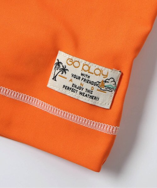 BREEZE（ブリーズ）の「【UVカット/ジュニア対応】前開き長袖ラッシュガード（ラッシュガード・キッズ・ターコイズブルー/ネイビー/レインボー・80/90/100/110/120/130/140/150）」の21枚目の写真