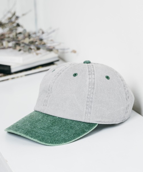 NEWHATTAN ニューハッタン Baseball Low Cap pigment dyed two