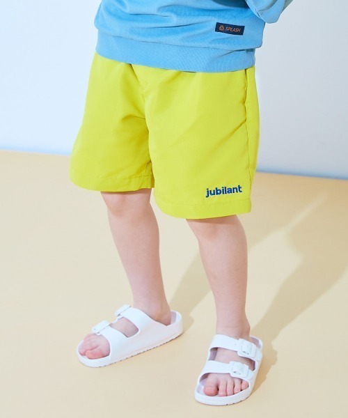 devirock『みんつくウエストがワンタッチで調整できるネオンサーフパンツ水着』