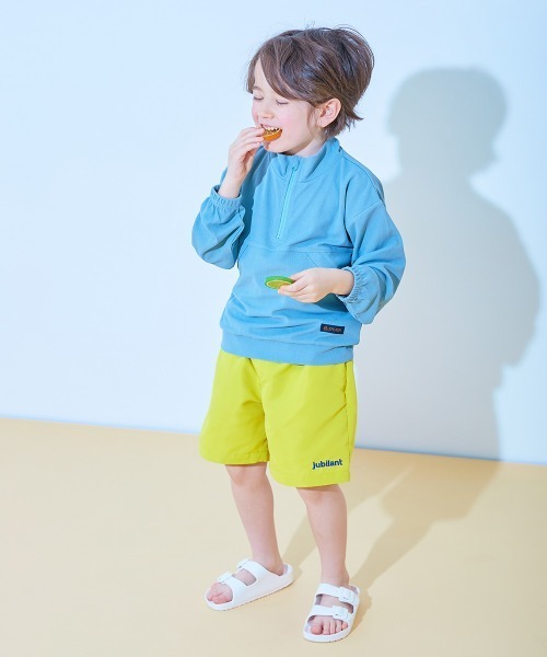 devirock『みんつくウエストがワンタッチで調整できるネオンサーフパンツ水着』