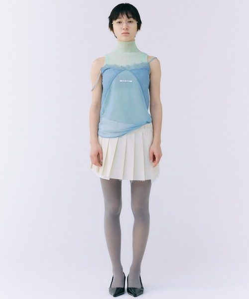 JOSE MOON（ジョゼムーン）の「LACE SHEER CAMISOLE/レースシアー