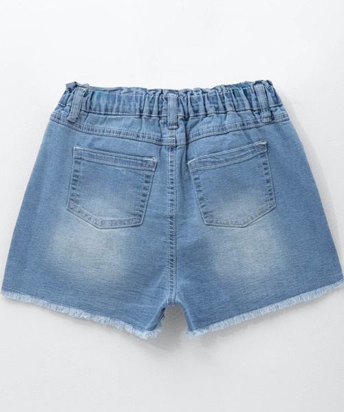 NAVY(ネイビー)の「NAVY デニムフリンジショートパンツ(その他パンツ・キッズ・ブルー系/ネイビー系/ブラック/ライトブルー・120/130/140/150/160)」の5枚目の写真