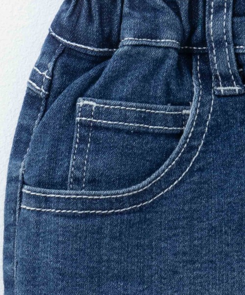 NAVY(ネイビー)の「NAVY デニムフリンジショートパンツ(その他パンツ・キッズ・ブルー系/ネイビー系/ブラック/ライトブルー・120/130/140/150/160)」の6枚目の写真