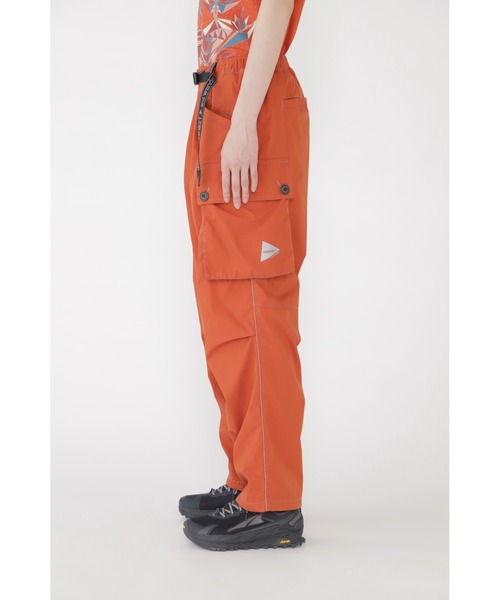 and wander(アンドワンダー)の「MILITARY WIDE PANT|ミリタリーワイドパンツ(その他パンツ・メンズ・カーキ/レッド/ブラック・M/S/XL/XXL/L)」の21枚目の写真