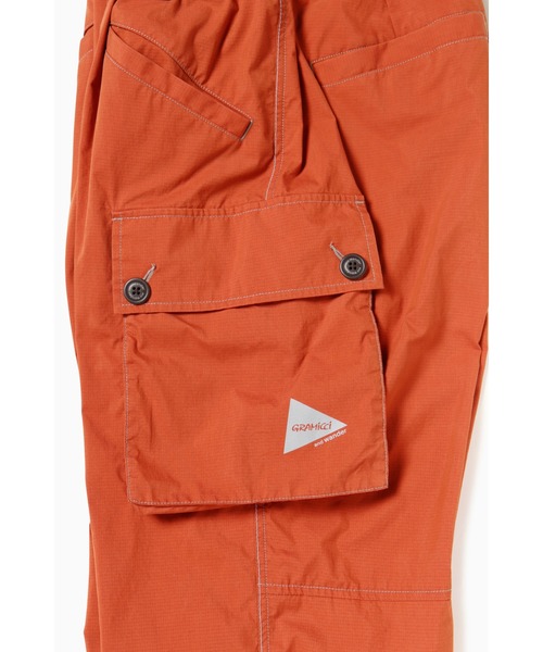 and wander(アンドワンダー)の「MILITARY WIDE PANT|ミリタリーワイドパンツ(その他パンツ・メンズ・カーキ/レッド/ブラック・M/S/XL/XXL/L)」の6枚目の写真