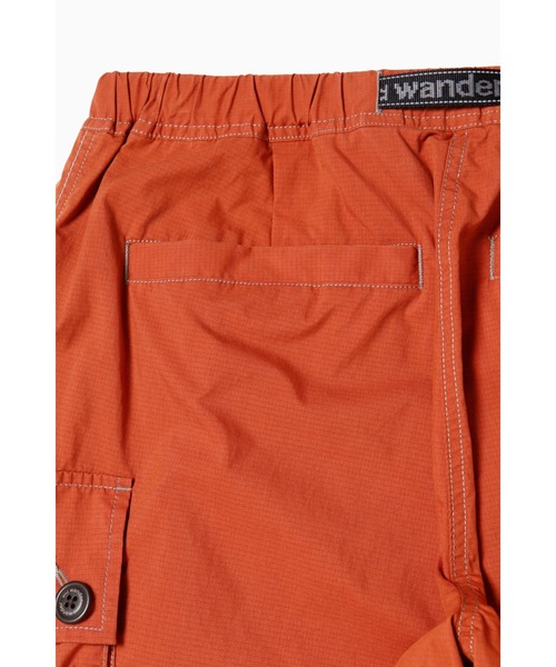 and wander(アンドワンダー)の「MILITARY WIDE PANT|ミリタリーワイドパンツ(その他パンツ・メンズ・カーキ/レッド/ブラック・M/S/XL/XXL/L)」の11枚目の写真