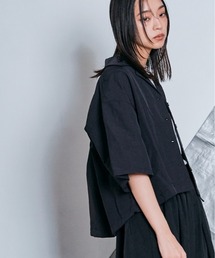 sugar様取置/DESCENDANT 黒 サファリジャケット サイズ2 sxj.0001-black×red oversized bicolor flight jacket