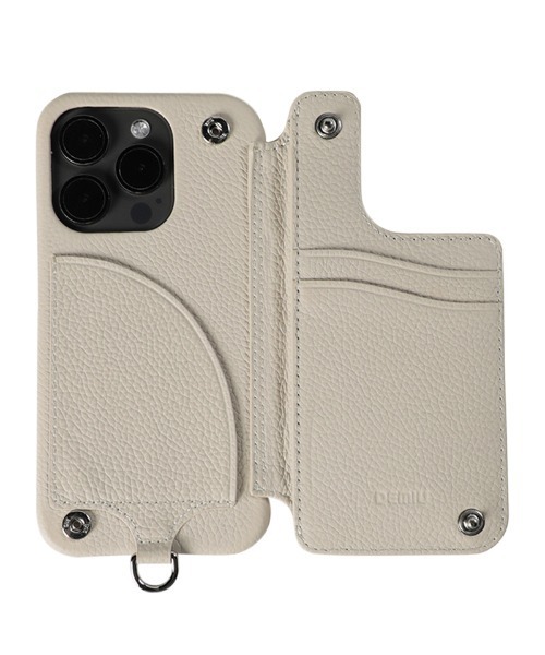 DEMIU（デミュウ）の「BALLONiPhone15Proシリーズ（スマホケース/カバー・レディース・オレンジ系その他/ブラック/ピンク系その他/ライトピンク/カーキブラウン/グリーン/ライトグレー/ダークブルー/ベージュ・FREE）」の16枚目の写真