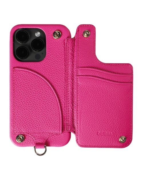 DEMIU（デミュウ）の「BALLONiPhone15Proシリーズ（スマホケース/カバー・レディース・オレンジ系その他/ブラック/ピンク系その他/ライトピンク/カーキブラウン/グリーン/ライトグレー/ダークブルー/ベージュ・FREE）」の22枚目の写真