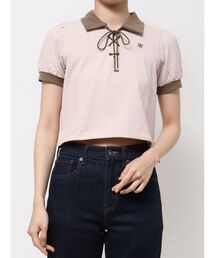 jouetie | レースアップポロシャツ(ポロシャツ)