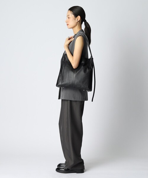 HIROKO HAYASHI(ヒロコハヤシ)の「FINE(フィーネ)2wayショルダーバッグ(ショルダーバッグ・レディース・ブラック・00)」の11枚目の写真