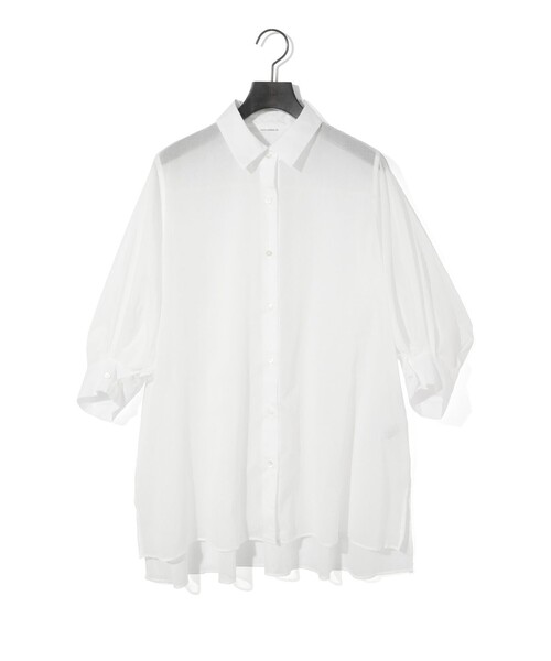 MIDIUMISOLID / ミディウミソリッド MIDIUMISOLID for Ladies シアーコンパクトポロシャツ セール】MIDIUMISOLID for Ladies シアーコンパクトポロシャツ