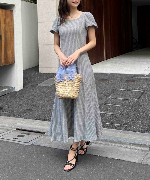 カットドッキングワンピース | ロングワンピース | Noela