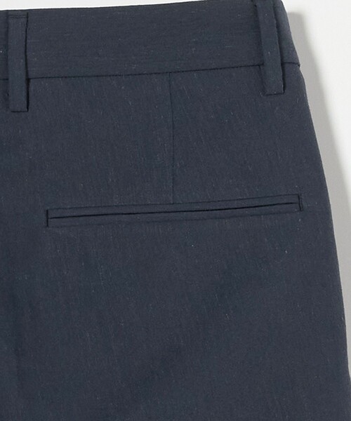 BEAUTY&YOUTH TR リネン 2タック クリーズ パンツ WHITE BEAUTY&YOUTH UNITED ARROWS｜TR リネン 2タック クリーズ