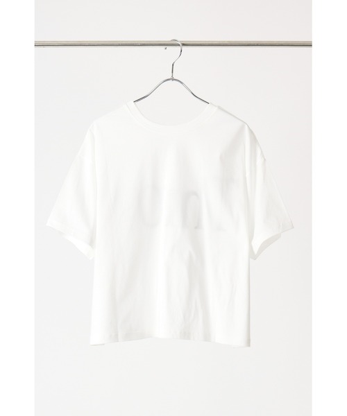tシャツ CHIGNON BIGロゴ 短丈TEE レディース メンズ セール】CHIGNON BIGロゴ 短丈TEE（Tシャツ/カットソー
