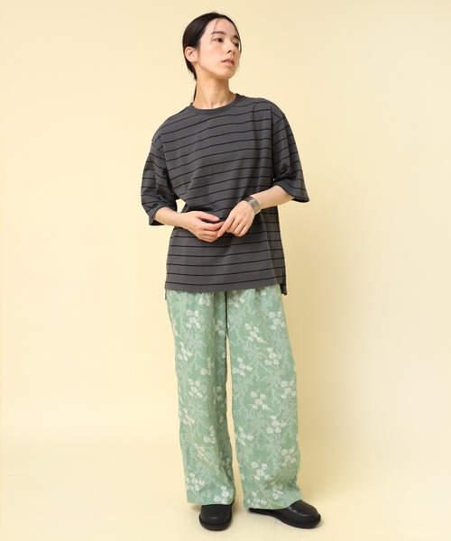 RNA-N（アールエヌエーエヌ）の「R4351 フラワーエンブロイダリーパンツ（その他パンツ・レディース・グリーン/キナリ/グレイッシュベージュ・FREE）」の14枚目の写真