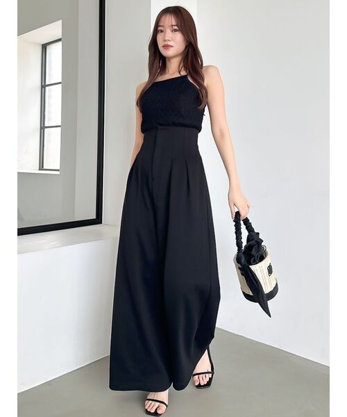 dazzlin(ダズリン)の「ラッフルヘムレースアンサンブル(Tシャツ/カットソー・レディース・ブルー/ブラック/オフホワイト・FREE)」の14枚目の写真