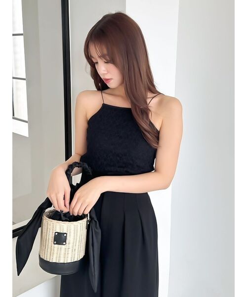 dazzlin(ダズリン)の「ラッフルヘムレースアンサンブル(Tシャツ/カットソー・レディース・ブルー/ブラック/オフホワイト・FREE)」の17枚目の写真