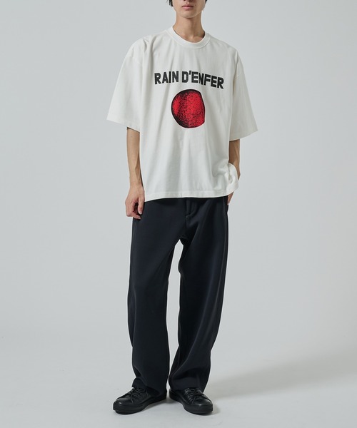 Jieda(ジエダ)の「【Jieda】PLANET BIG PRINT TEE(Tシャツ/カットソー・メンズ・ブラック/ホワイト・FREE)」の3枚目の写真