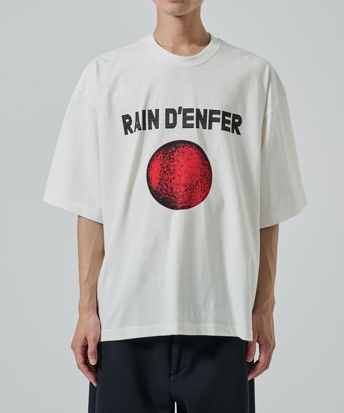 Jieda(ジエダ)の「【Jieda】PLANET BIG PRINT TEE(Tシャツ/カットソー・メンズ・ブラック/ホワイト・FREE)」の4枚目の写真