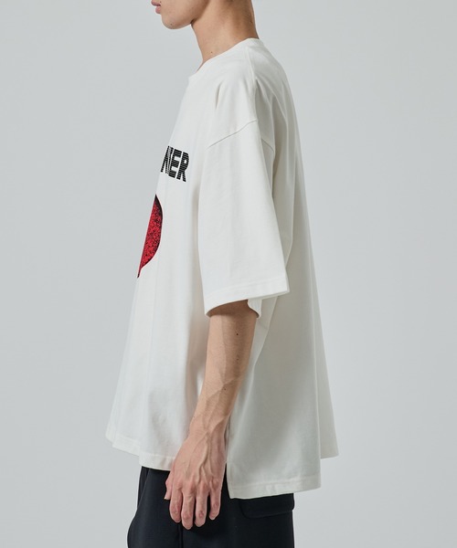Jieda(ジエダ)の「【Jieda】PLANET BIG PRINT TEE(Tシャツ/カットソー・メンズ・ブラック/ホワイト・FREE)」の5枚目の写真