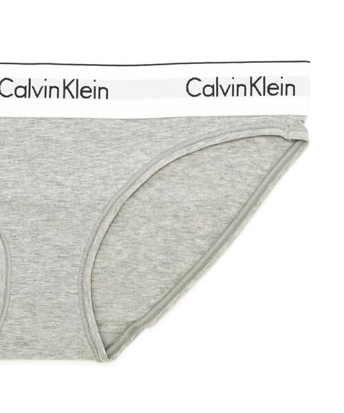 Calvin Klein（カルバン・クライン）の「Calvin Klein（カルバンクライン）ビキニショーツ（ショーツ・レディース・グレー/ブラック・M/S）」の10枚目の写真