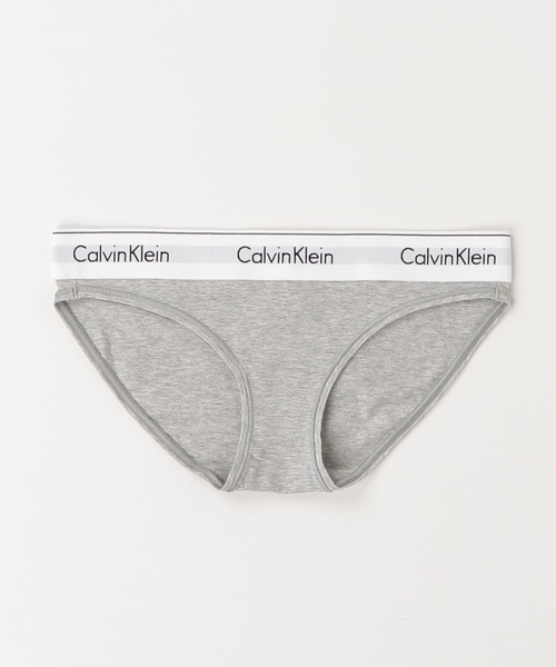 Calvin Klein（カルバン・クライン）の「Calvin Klein（カルバンクライン）ビキニショーツ（ショーツ・レディース・グレー/ブラック・M/S）」の5枚目の写真