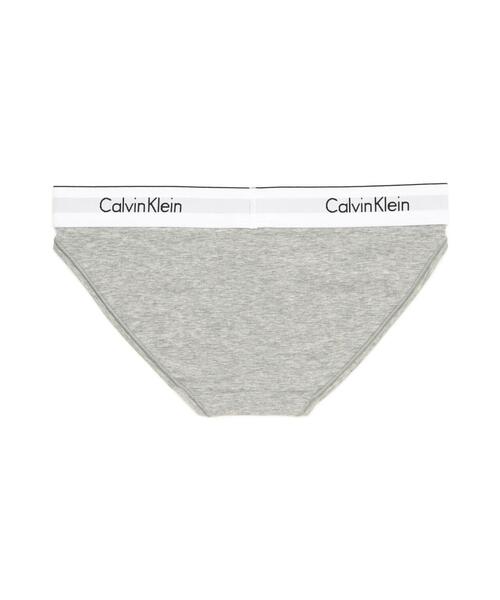 Calvin Klein（カルバン・クライン）の「Calvin Klein（カルバンクライン）ビキニショーツ（ショーツ・レディース・グレー/ブラック・M/S）」の6枚目の写真