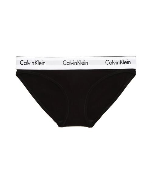 Calvin Klein（カルバン・クライン）の「Calvin Klein（カルバンクライン）ビキニショーツ（ショーツ・レディース・グレー/ブラック・M/S）」の3枚目の写真