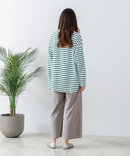 fort point(フォーポイント)の「【FORT POINT/フォートポイント】接触冷感 UVカット ワイドパンツ(その他パンツ・レディース・杢グレー/スミクロ/ブラック/ベージュ・MEDIUM/LARGE)」の20枚目の写真