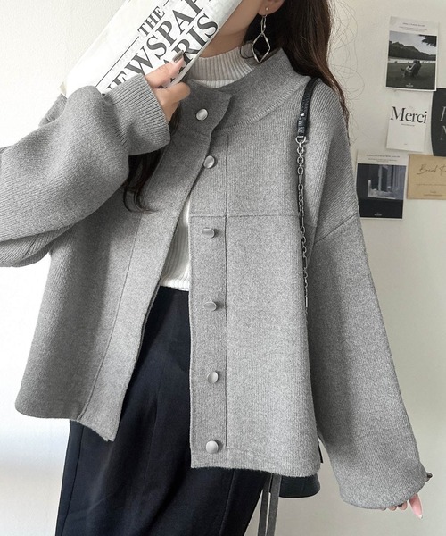 セール】シンプルで洗練されたデザインが魅力！サイドドロスト比翼