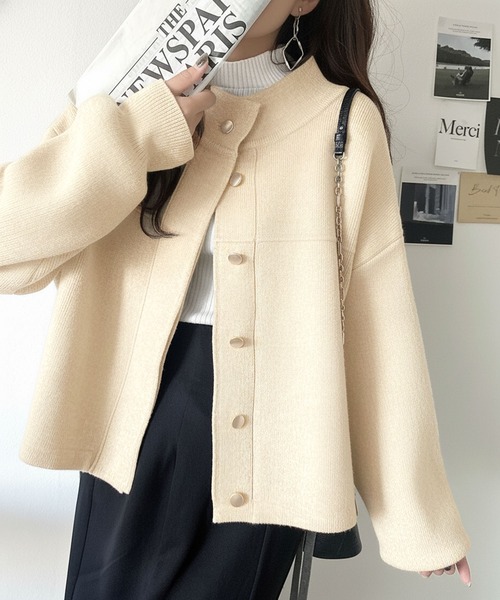 セール】シンプルで洗練されたデザインが魅力！サイドドロスト比翼