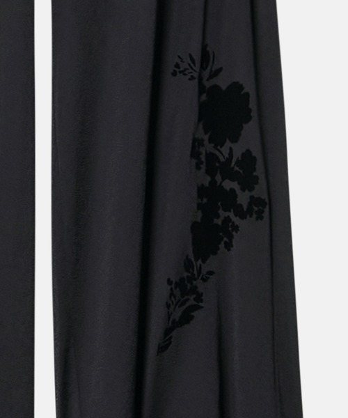 LE CIEL BLEU(ルシェルブルー)の「シアーリラックスパンツwフロックフラワー / Sheer Relax Pant w/Flocked Flower(その他パンツ・レディース・グレー/ブラウン/ブラック・34/36/38)」の12枚目の写真