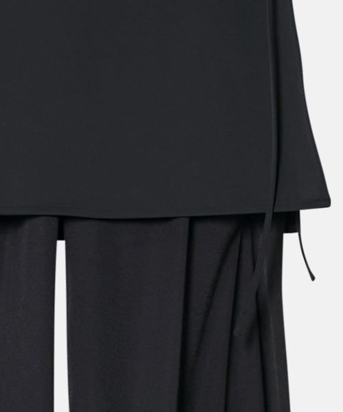 LE CIEL BLEU(ルシェルブルー)の「シアーリラックスパンツwフロックフラワー / Sheer Relax Pant w/Flocked Flower(その他パンツ・レディース・グレー/ブラウン/ブラック・34/36/38)」の11枚目の写真
