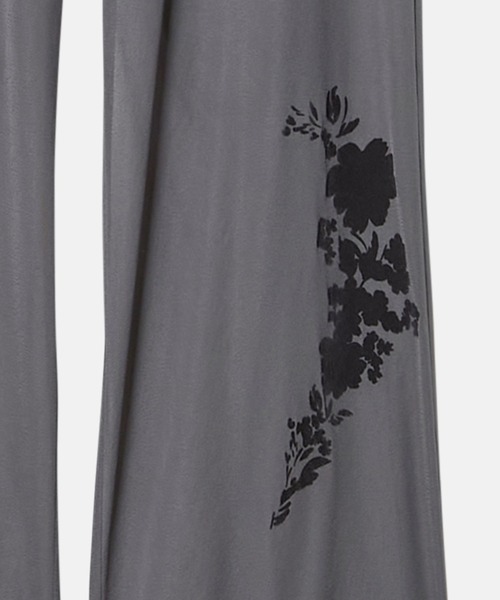 LE CIEL BLEU(ルシェルブルー)の「シアーリラックスパンツwフロックフラワー / Sheer Relax Pant w/Flocked Flower(その他パンツ・レディース・グレー/ブラウン/ブラック・34/36/38)」の21枚目の写真