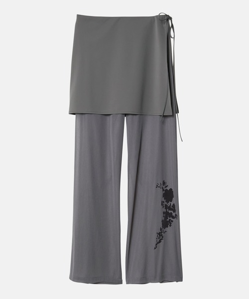 私物 LE CIEL BLEU ルシェル ブルー レース 透け パンツ 花柄 黒 私物 LE CIEL BLEU ルシェル ブルー レース 透け パンツ 花柄 黒