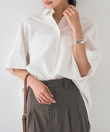 Rouge vif la cle / ルージュ・ヴィフ ラクレ 綿麻レギュラー ナチュラルシャツ 楽天市場】【SALE／35%OFF】綿麻レギュラー ナチュラルシャツ