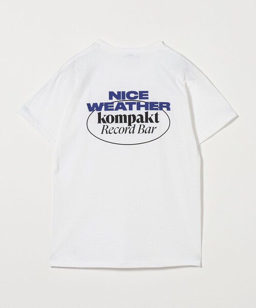 【NICE WEATHER】TUBULAR T-SHIRT ロゴ Tシャツ 男女兼用 NICE WEATHER tシャツ 「NICE WEATHER」ロゴ Tシャツ メンズ