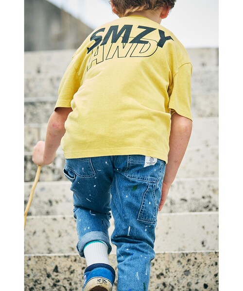 Smoothy（スムージー）の「SMOOTHY × WIND AND SEA / PGT Snoopy Tシャツ 2025SS（90～160cm）（Tシャツ/カットソー・キッズ・イエロー系その他5/サックスブルー/ブラック・L(130-140㎝)/S(90-100㎝)/M(110-120㎝)/XL(150-160㎝)）」の7枚目の写真