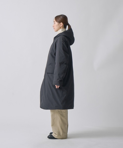 miffew（ミフュー）の「「miffew/ ミフュー」HOODED DOWN COAT（ダウンジャケット/コート・レディース・オフホワイト/オリーブ/ブラック・2/1/4/3）」の5枚目の写真