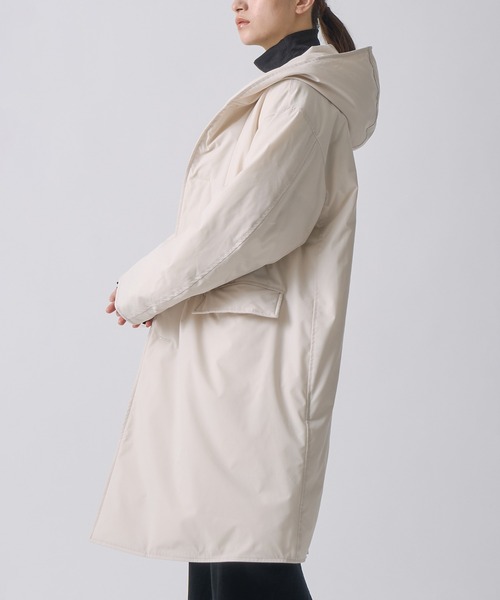 miffew（ミフュー）の「「miffew/ ミフュー」HOODED DOWN COAT（ダウンジャケット/コート・レディース・オフホワイト/オリーブ/ブラック・2/1/4/3）」の8枚目の写真