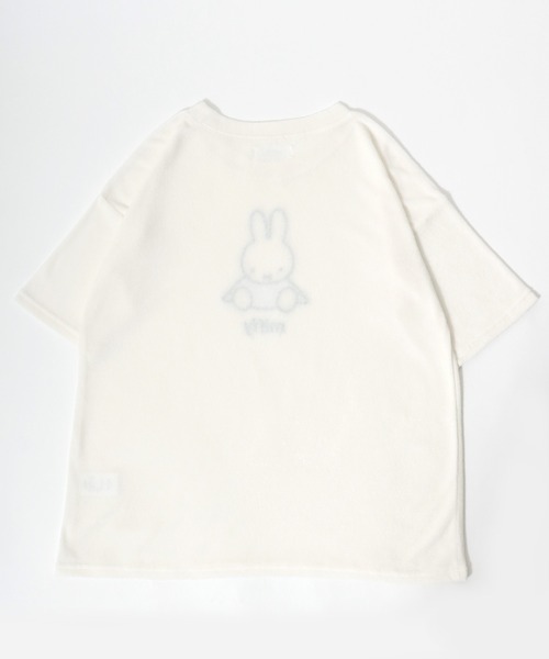 セール】Miffy（ミッフィー） キャラクター刺繍パイルTシャツ
